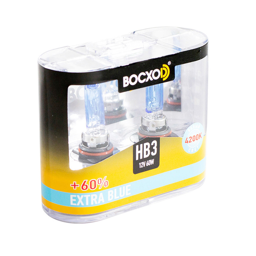 Автолампа BocxoD Лампа BocxoD Extra Blue+60 - HB3-65 Вт, 2 шт.