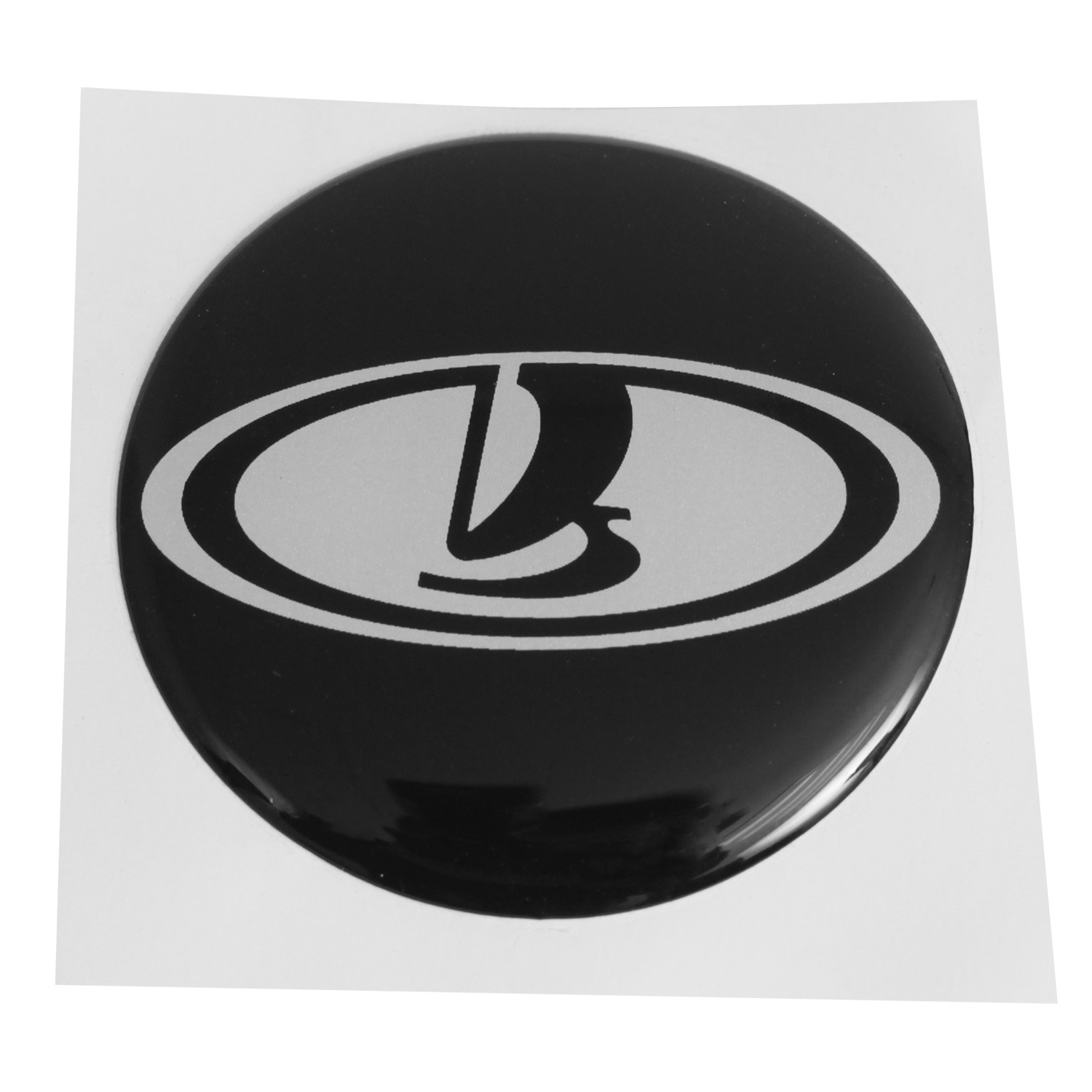 Вставка для диска KHOMEN (Крепеж) Стикер KHOMEN с лого авто 50мм Lada