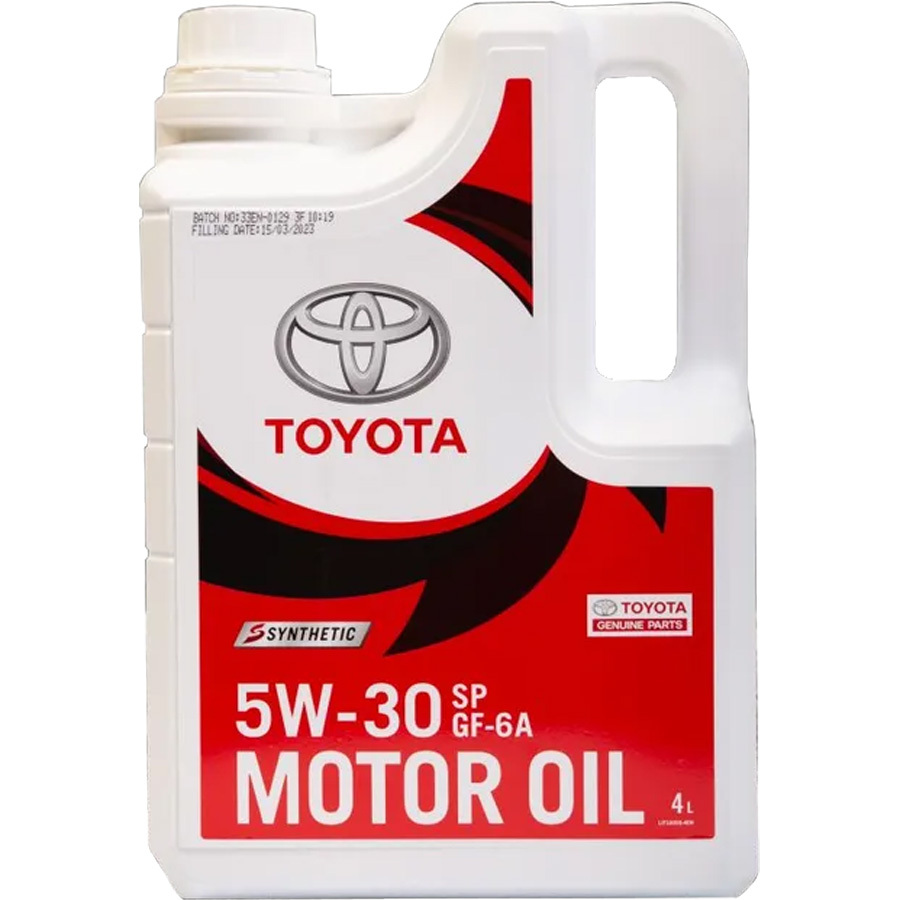 Toyota Моторное масло Toyota Motor Oil 5W-30, 4 л