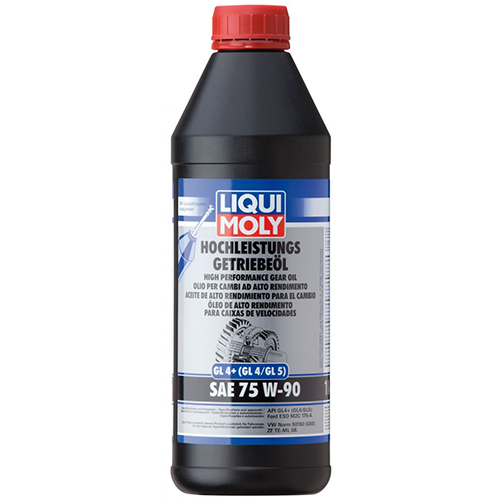 Liqui Moly Трансмиссионное масло Liqui Moly Hochleistungs-Getriebeoil 75W-90, 1 л масло liqui moly bio sage kettenoil 1 л