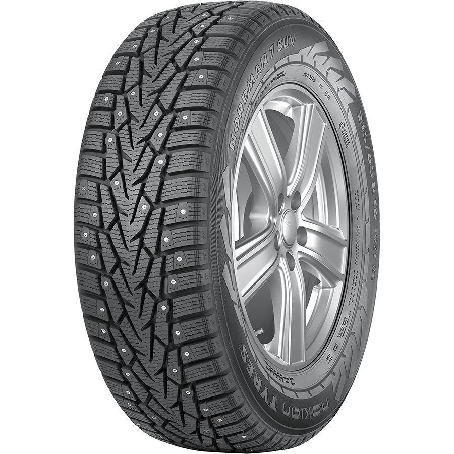 Автомобильная шина Nokian Tyres Nordman 7 SUV 215/65 R16 102T Шипованные nordman 8 suv 215 70 r16 104t xl шипованная