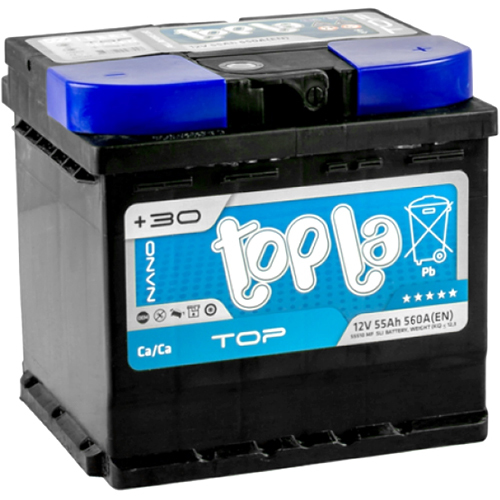 Topla Автомобильный аккумулятор Topla Top 55 Ач обратная полярность L1 аккумулятор для sony xperia l1 x lip1621erpc