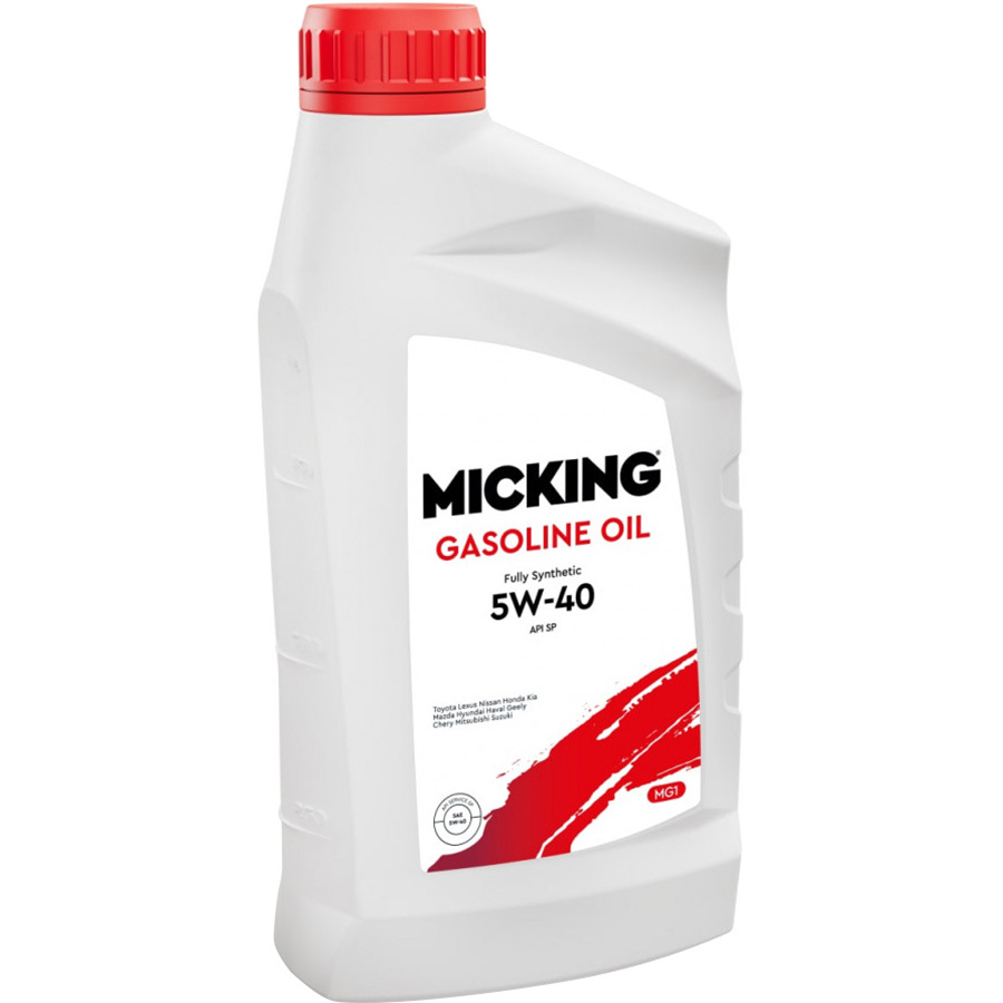 Micking Моторное масло Micking MG1 5W-40, 1 л micking моторное масло micking evo2 5w 30 1 л