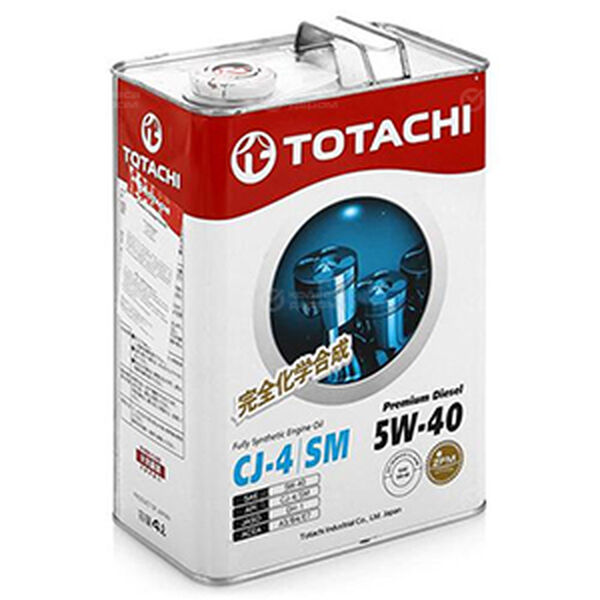 Масло моторное Totachi Premium Diesel F-Synth CJ-4/SM 5W-40 4л (4562374690745) в Белорецке