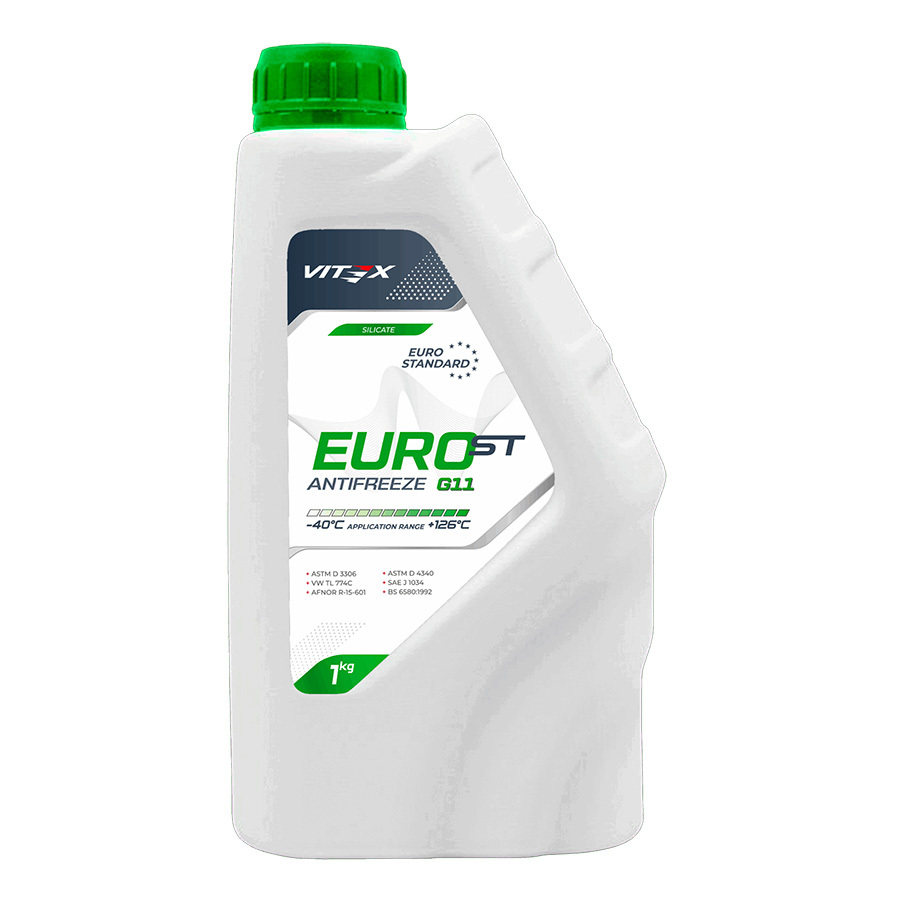 Vitex Антифриз  Vitex G11 Зелёный 1 л.