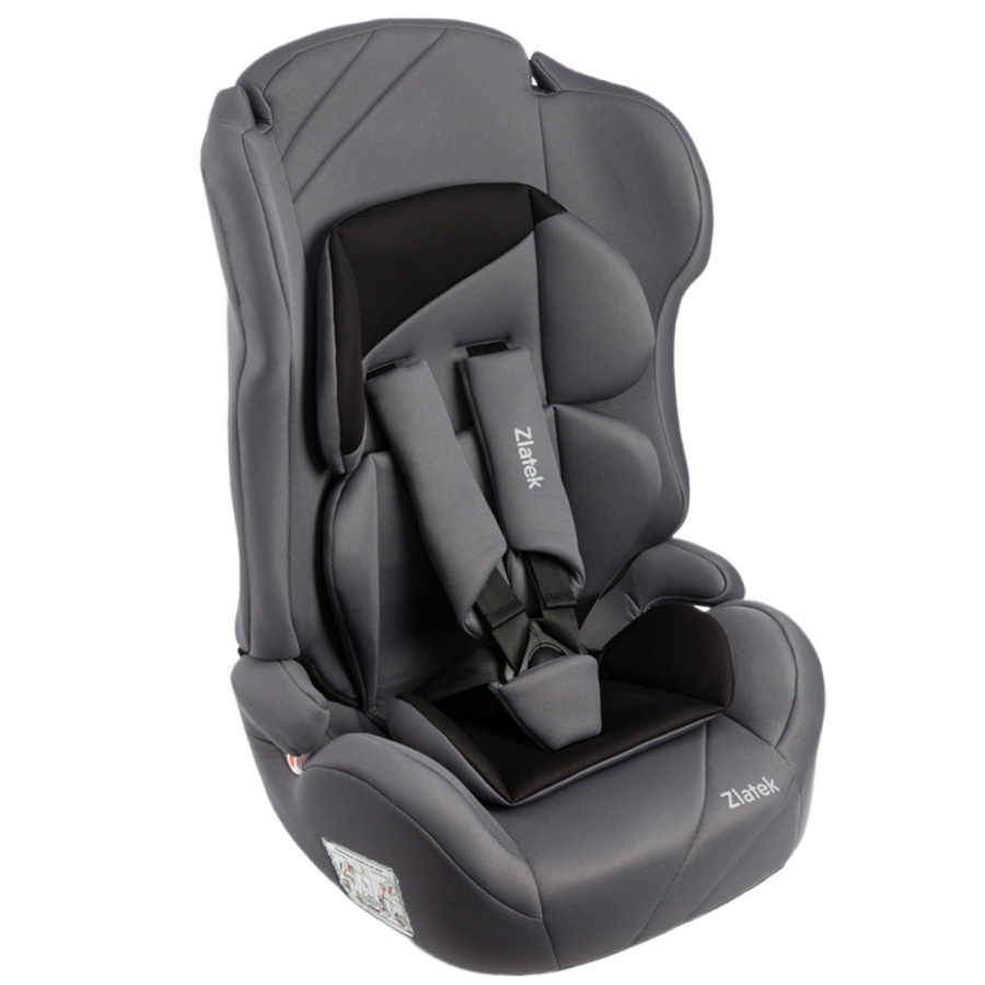 Детское автокресло Zlatek Lux Atlantic 1/2/3 (9-36 кг), Серый