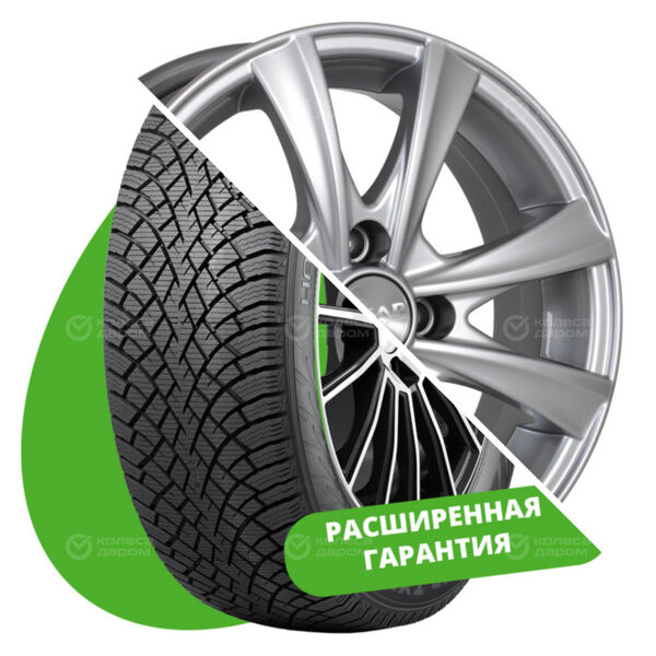 Колесо в сборе R15 Nokian Tyres 185/65 R 88 + СКАД в Октябрьске