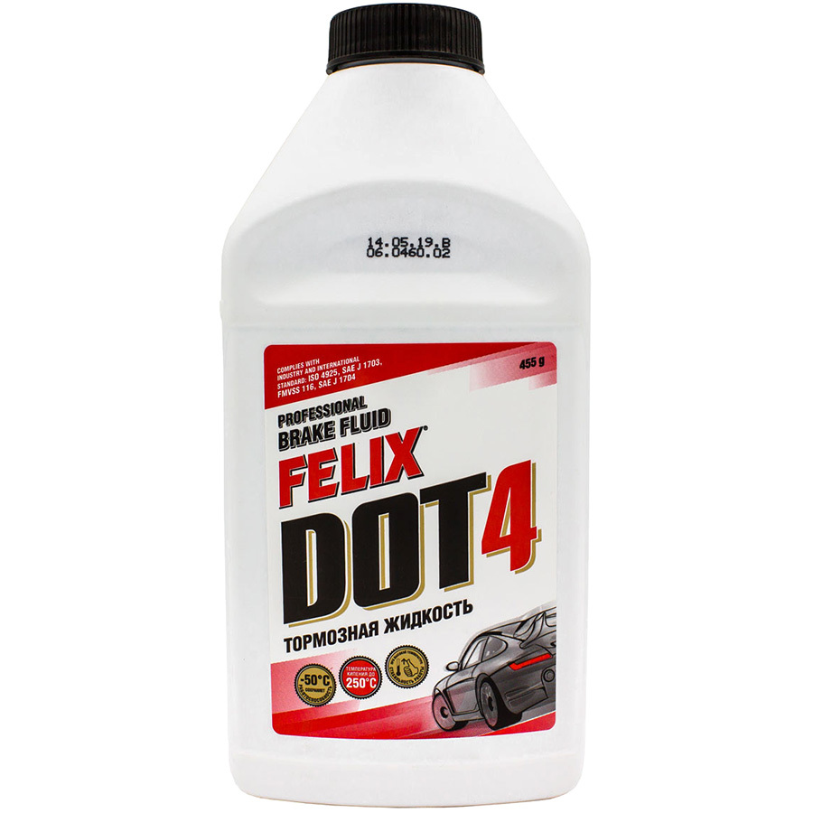 Felix Жидкость тормозная Felix DOT4 455г