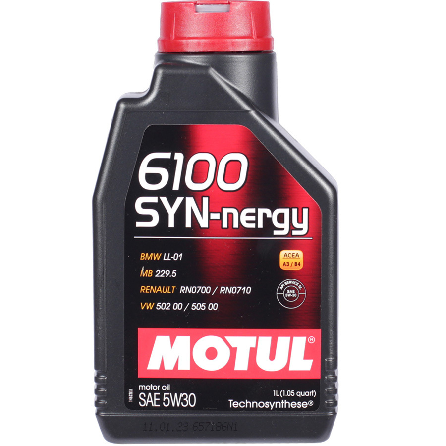 Motul Моторное масло Motul 6100 SYN-NERGY 5W-30, 1 л