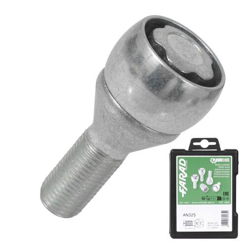 Болт секретный  Farad 12х1,25х25 4+1 17 конус Sicubloc AN325