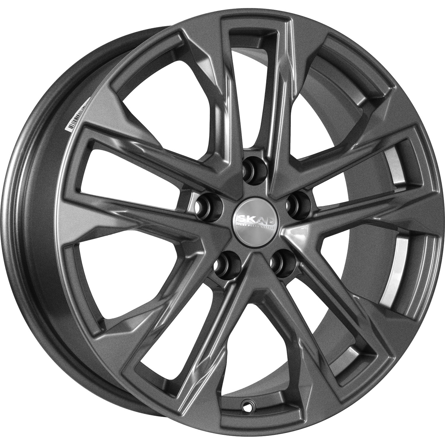 Колесный диск СКАД АТАКОР 7x17/5x105 D56.6 ET38 Graphite