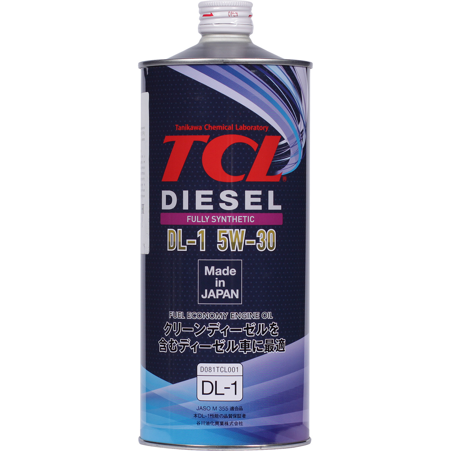 Моторное масло TCL Diesel DL-1 5W-30, 1 л Вид №1