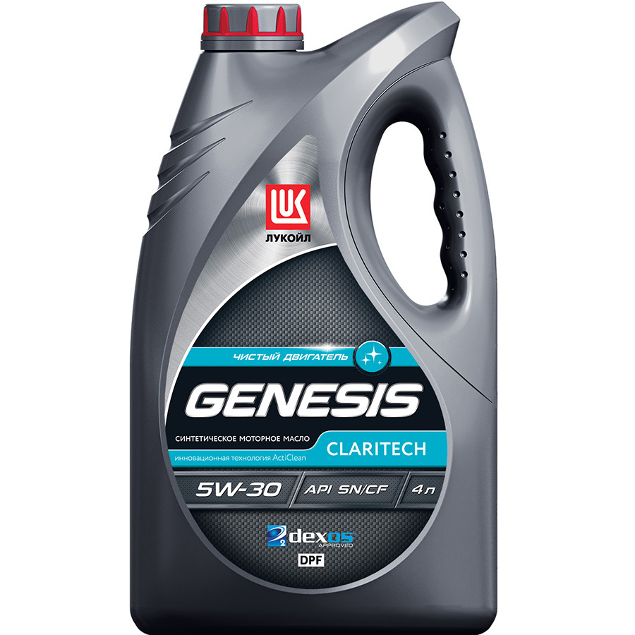 Моторное масло Lukoil Genesis Armortech Diesel 5W-30, 4 л