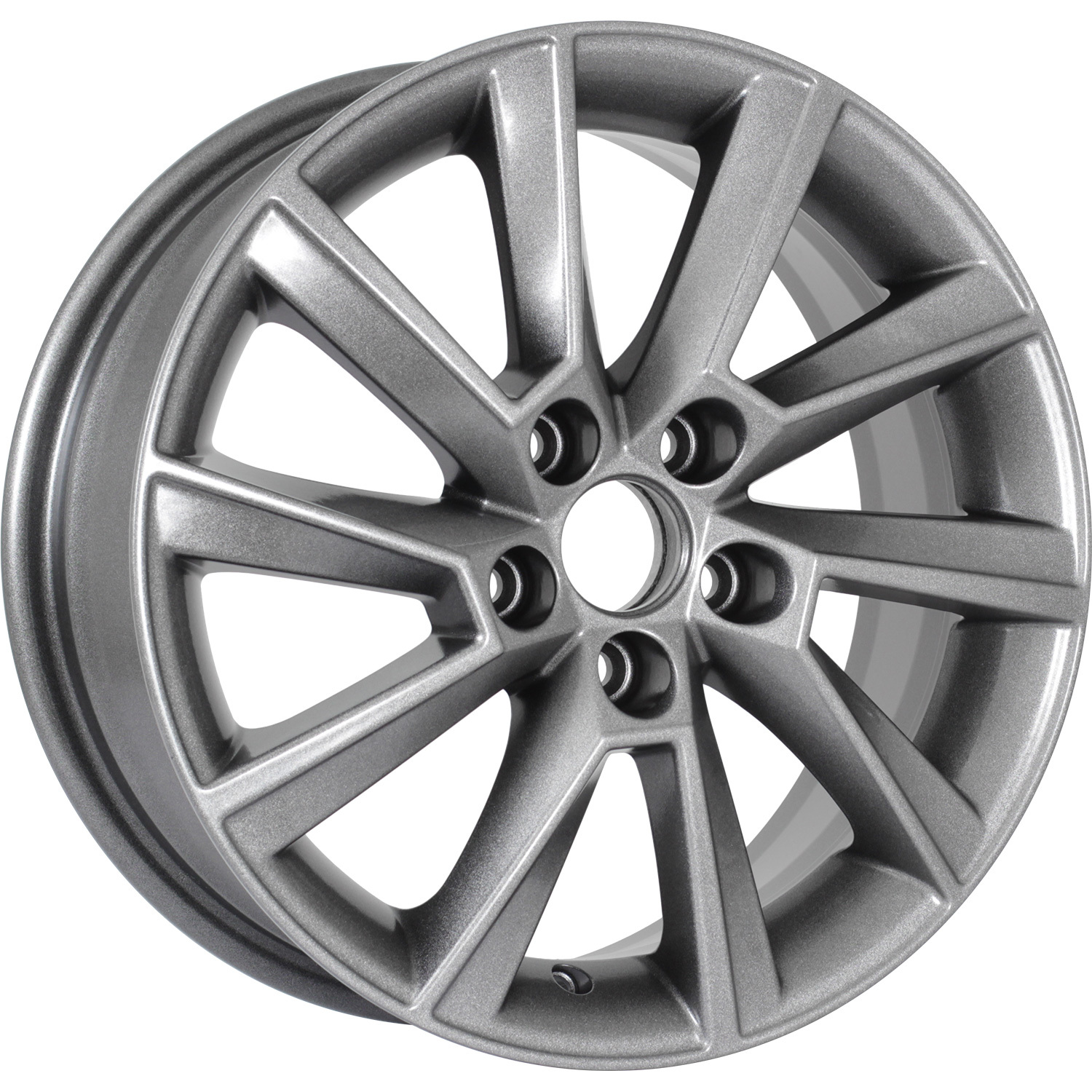 Колесный диск KHOMEN KHW1507 (15_Rapid/Fabia) 6x15/5x100 D57.1 ET38 Gray