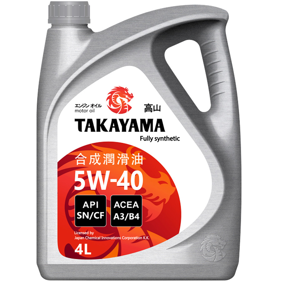 TAKAYAMA Моторное масло TAKAYAMA Adaptec 5W-40, 4 л