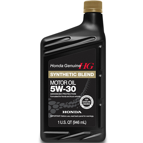 цена Honda Моторное масло Honda Genuine 5W-30, 0.946 л