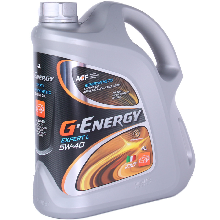 G-Energy Моторное масло G-Energy Expert L 5W-40, 4 л champion масло моторное champion new energy 5w 40 4л
