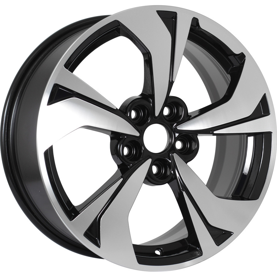 Колесный диск KHOMEN KHW1724 (Camry) 7x17/5x114.3 D60.1 ET45 Black_FP
