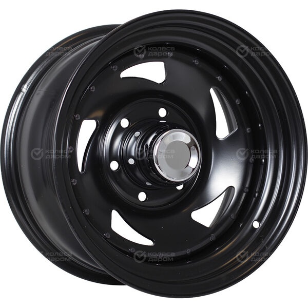 Колесный диск Ikon Wheels SNC013B  8xR16 5x139.7 ET-22 DIA110.5 черный в Нижневартовске