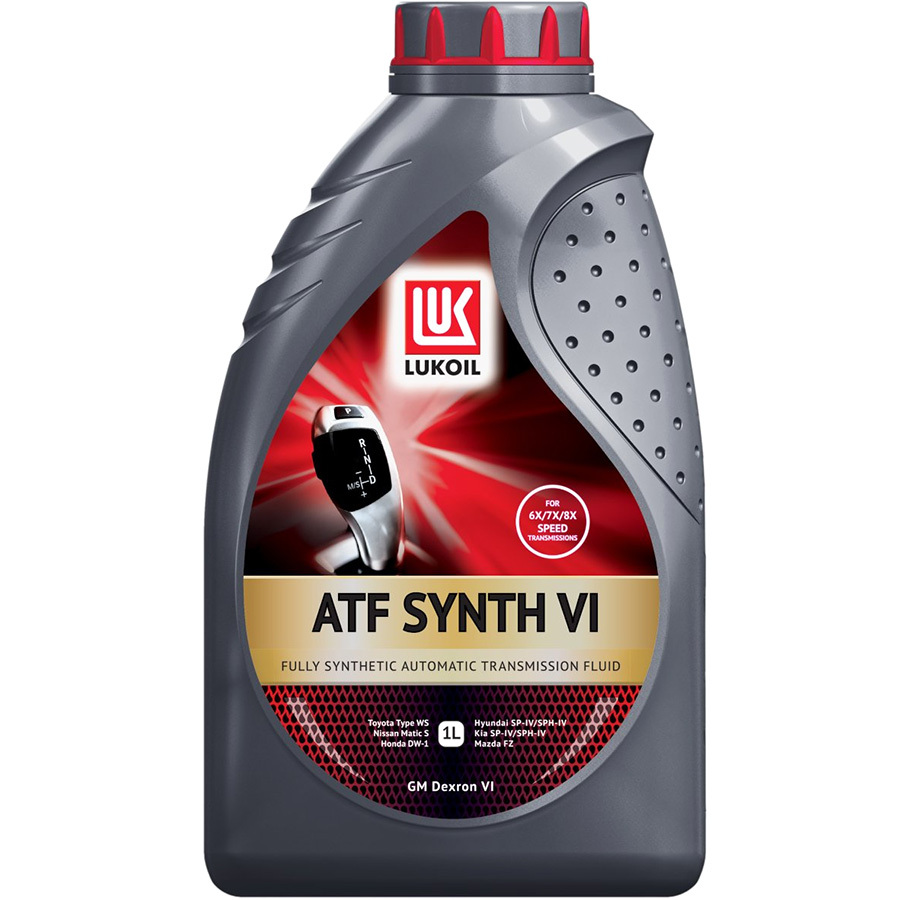 Lukoil Трансмиссионное масло Lukoil ATF Synth VI, 1 л lukoil трансмиссионное масло lukoil atf 20 л