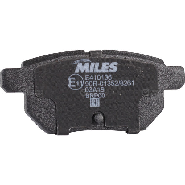Дисковые тормозные колодки для задних колёс Miles E410136 (PN1519) в Канске