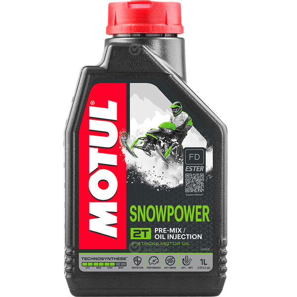 Масло 2-х тактное Motul Snowpower 2T 1л в Миассе