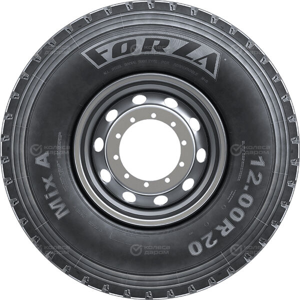Грузовая шина Forza Mix A R22.5 11/ 148/145K TL   Универсальная в Тюмени