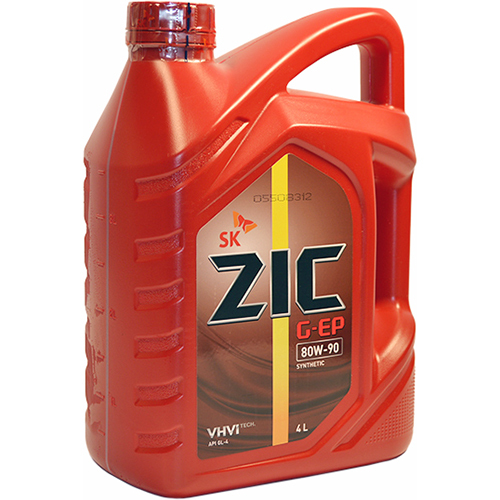 ZIC Трансмиссионное масло ZIC G-EP 80W-90, 4 л