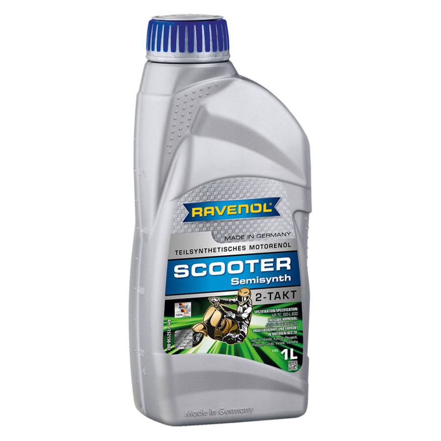 Масло 2-х тактное Ravenol Scooter 2-Takt Teilsynth 1л