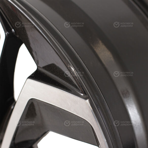 Колесный диск KDW KD1620  6.5xR16 4x100 ET45 DIA60.1 (уценка) глянцевый черный с полированной лицевой частью в Кузнецке