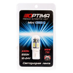 Лампа Optima Premium Mini Cree - W5W-5 Вт-5100К, 2 шт.