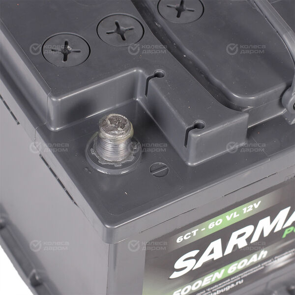Автомобильный аккумулятор Sarma 60 Ач обратная полярность L2 в Саратове