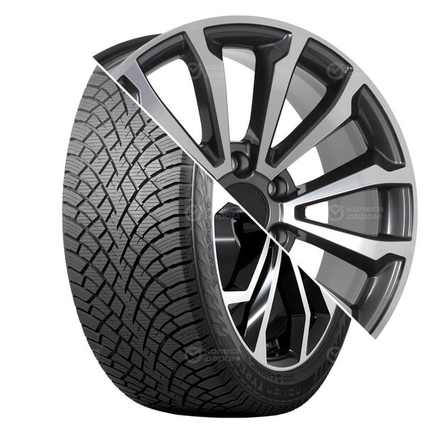 Колесо в сборе R20 Nokian Tyres 265/50 R 111 + КиК Серия Premium в Сызрани