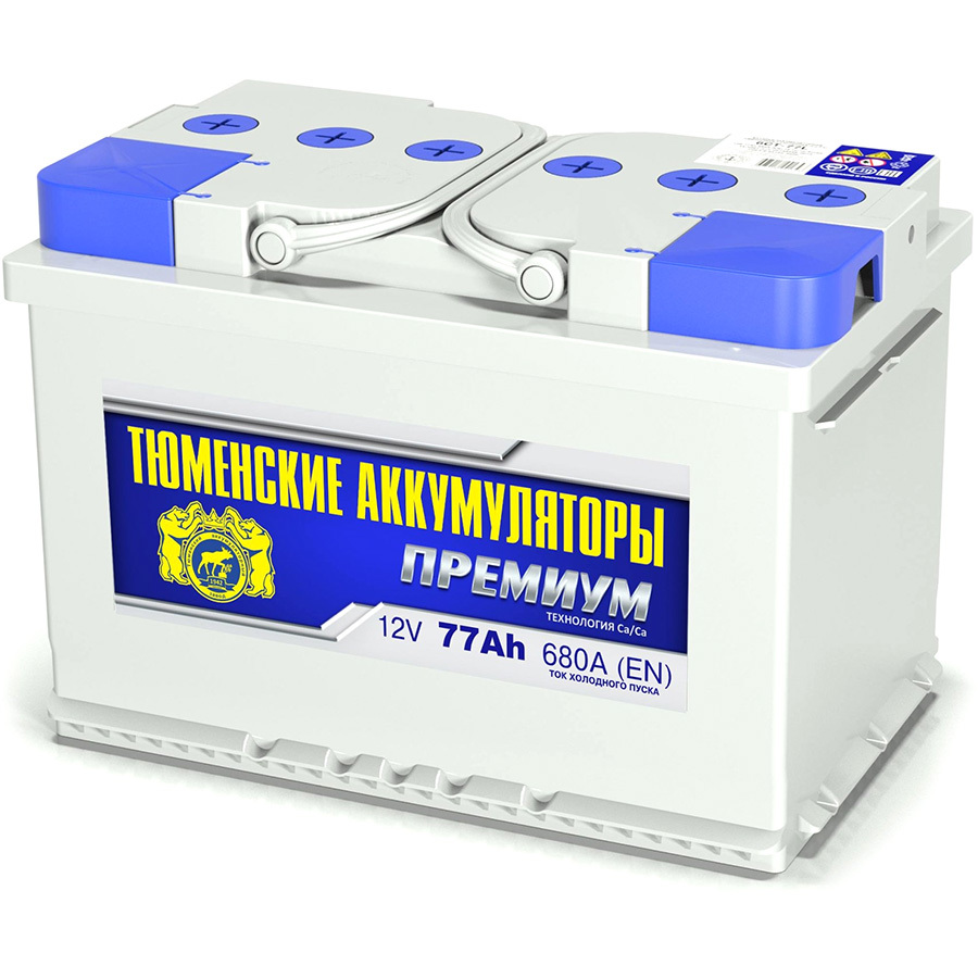 Tyumen Battery Автомобильный аккумулятор Tyumen Battery Premium 77 Ач прямая полярность L3