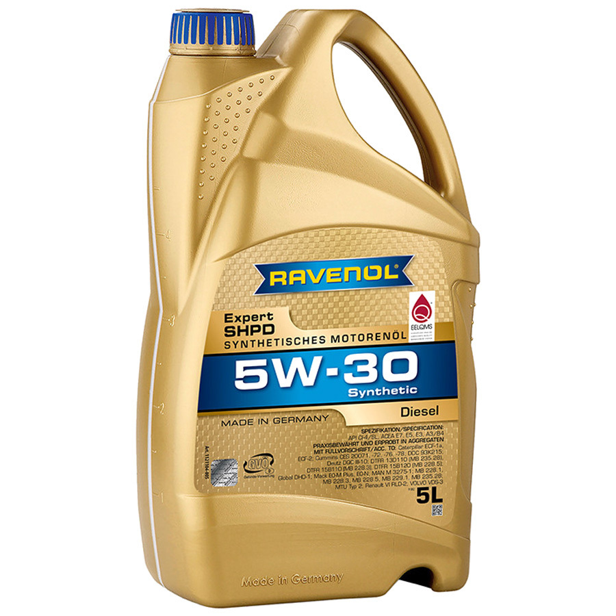 Масло моторное Ravenol Expert SHPD 5W-30 5л