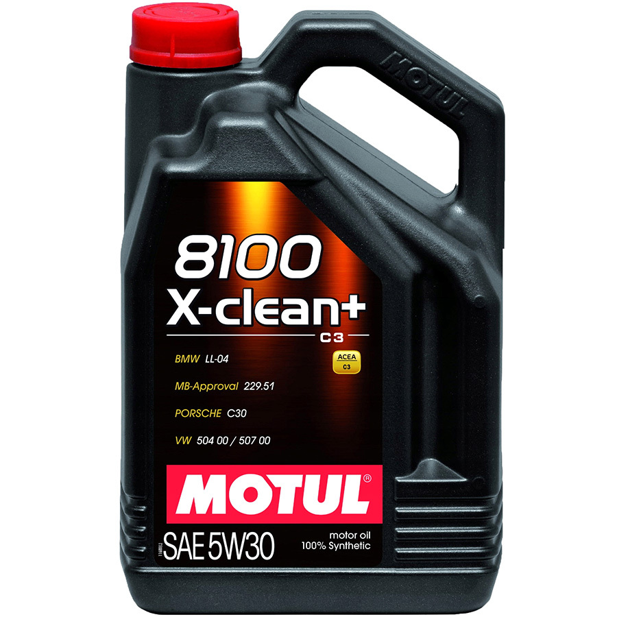 Моторное масло Motul 8100 X-clean 5W-30, 4 л - фото 1