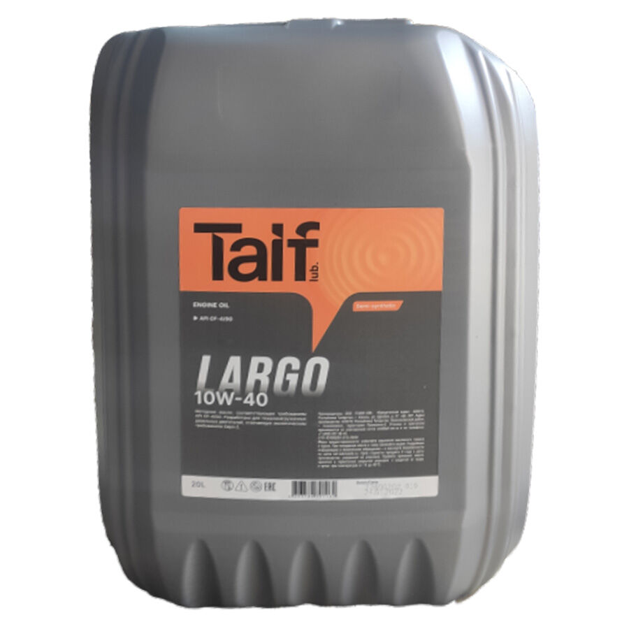Масло моторное Taif Largo 10W-40 20л 6531₽