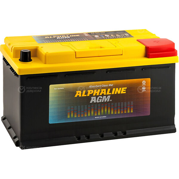 Автомобильный аккумулятор Alphaline 105 Ач обратная полярность L6 в Котласе