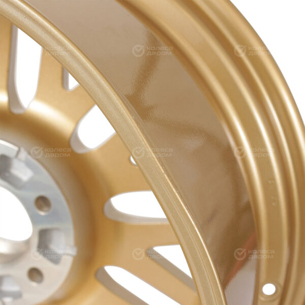Колесный диск Keskin Tuning KT22  8.5xR19 5x112 ET45 DIA72.6 (уценка) золотой с полированным ободом в Нягани
