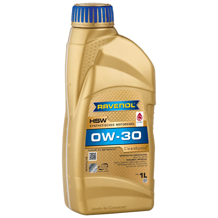 Моторное масло Ravenol HSW 0W-30, 1 л