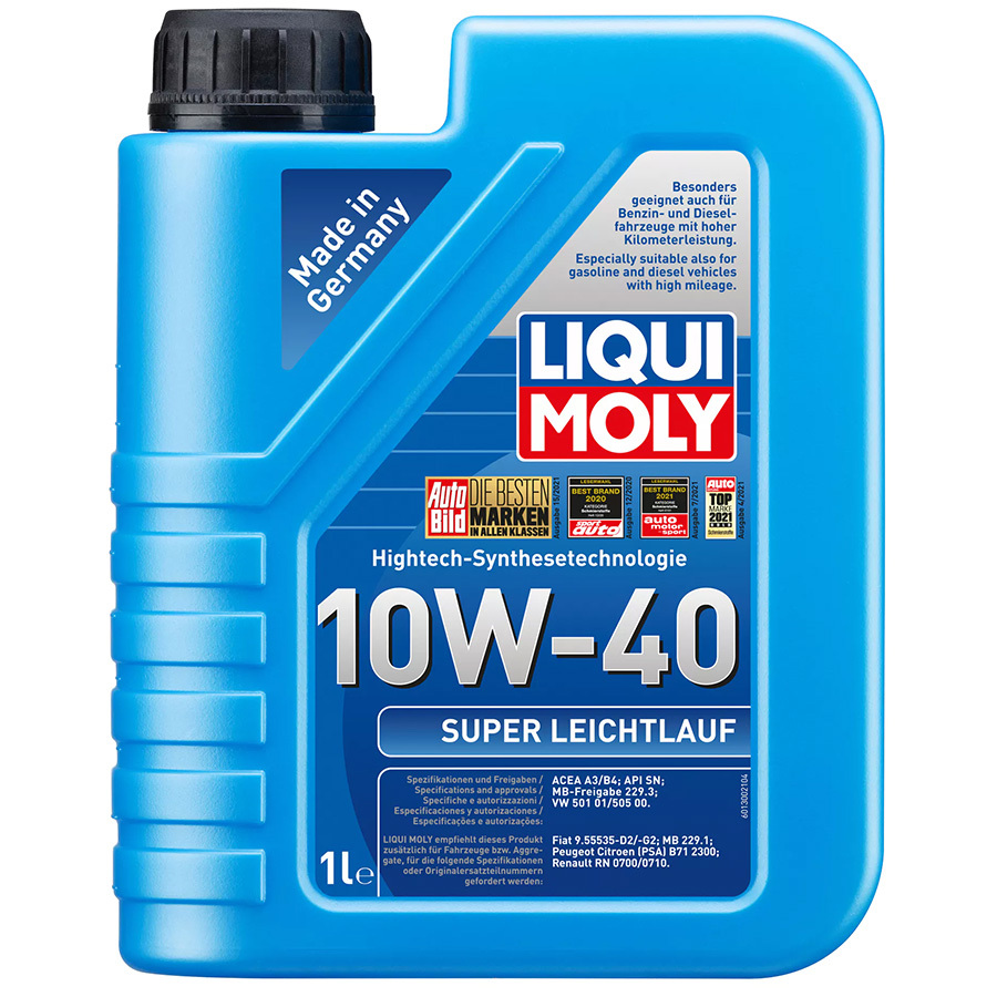 Liqui Moly Моторное масло Liqui Moly Super Leichtlauf 10W-40, 1 л