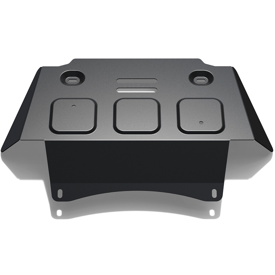 Защита картера Rival для Chevrolet Niva (V - 1.7) 2002-2020/Lada Niva 2123 (V - 1.7) 2020-, сталь 3 мм (222.1021.1)