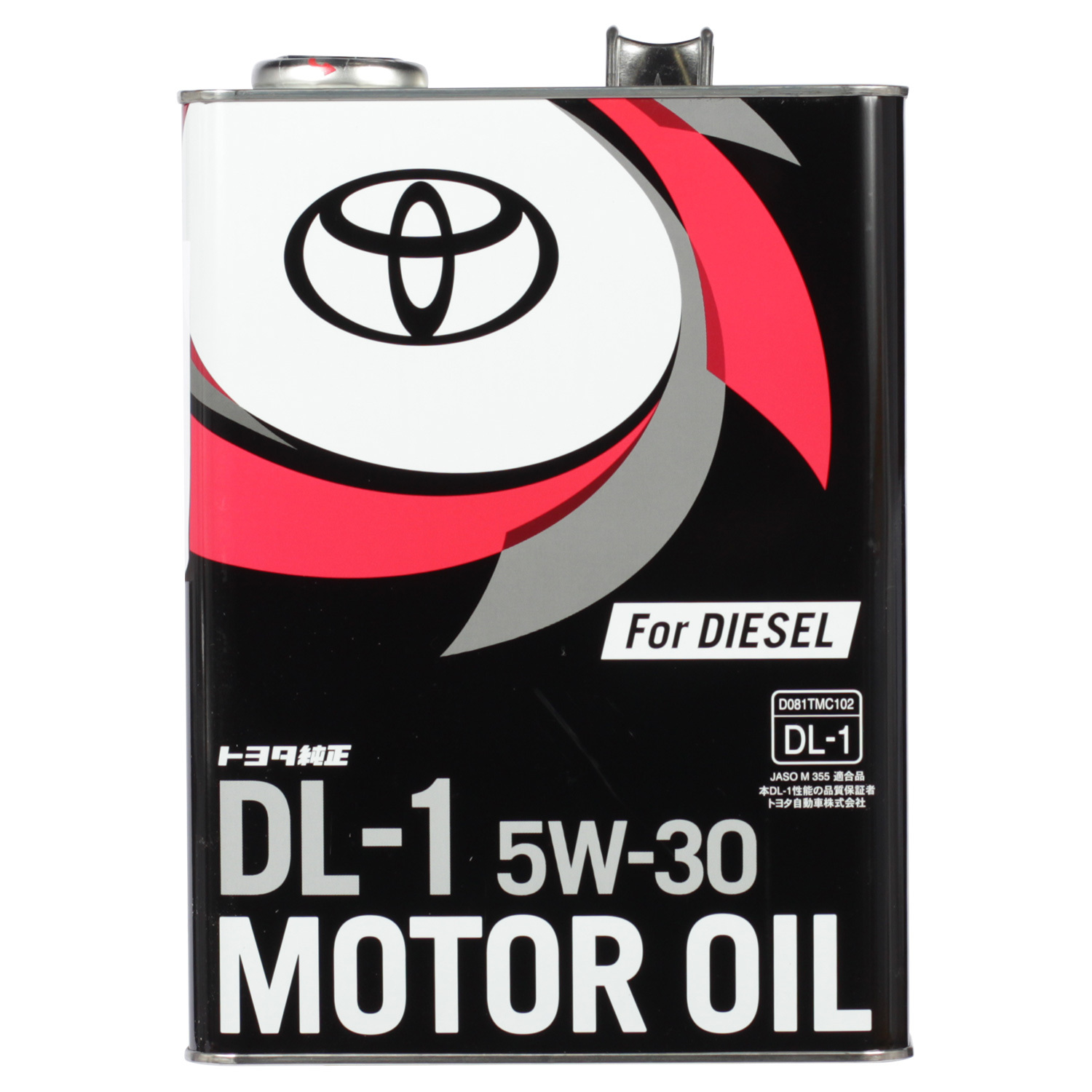 Toyota Масло моторное Toyota Diesel Oil DL-1 5W-30 4л