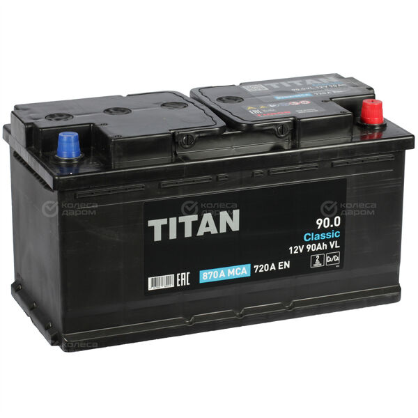 Автомобильный аккумулятор Titan 90 Ач обратная полярность L5 в Нягани
