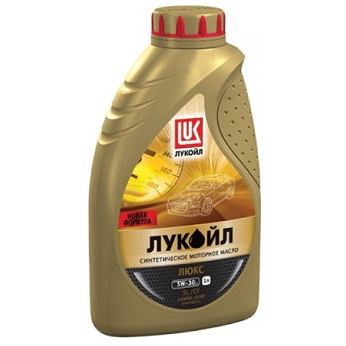 цена Lukoil Моторное масло Lukoil Люкс 5W-30, 1 л