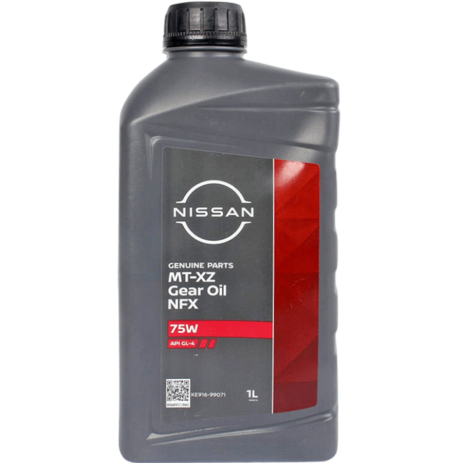 Трансмиссионное масло Nissan MT-XZ Gear Oil NFX 75W, 1 л