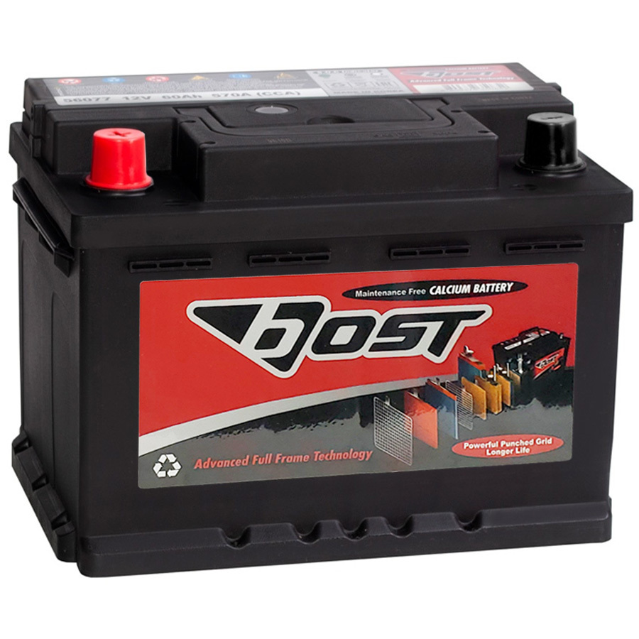 цена Bost Автомобильный аккумулятор Bost 74 Ач прямая полярность L3