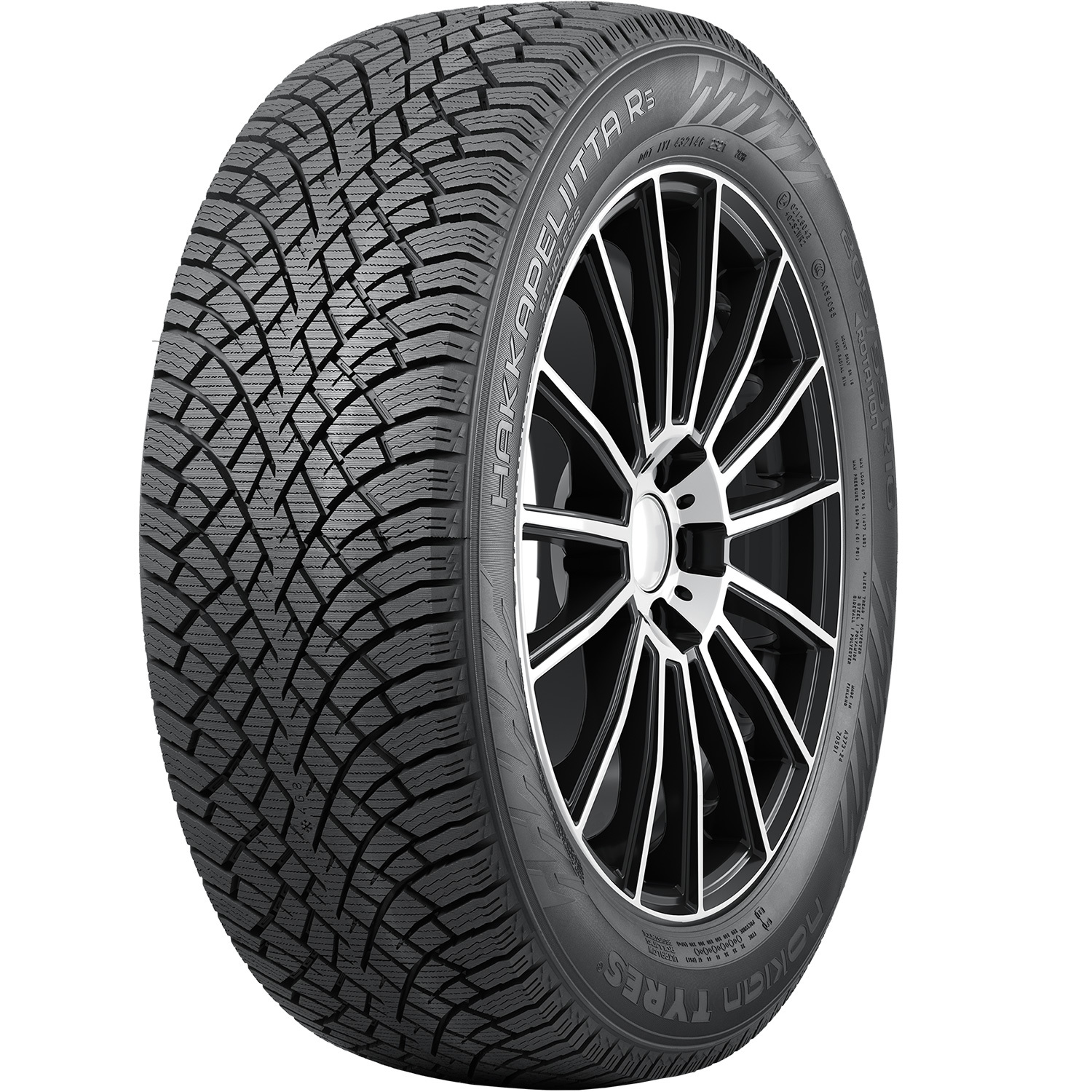 Автомобильная шина Nokian Tyres Hakkapeliitta R5 Run Flat 225/55 R17 97R Без шипов hakkapeliitta r5 225 55 r17 97r