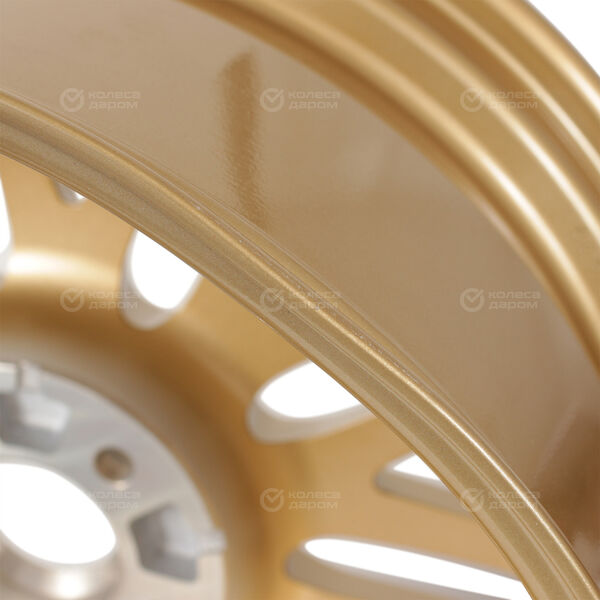 Колесный диск Keskin Tuning KT22  8.5xR19 5x112 ET45 DIA72.6 (уценка) золотой с полированным ободом в Канске