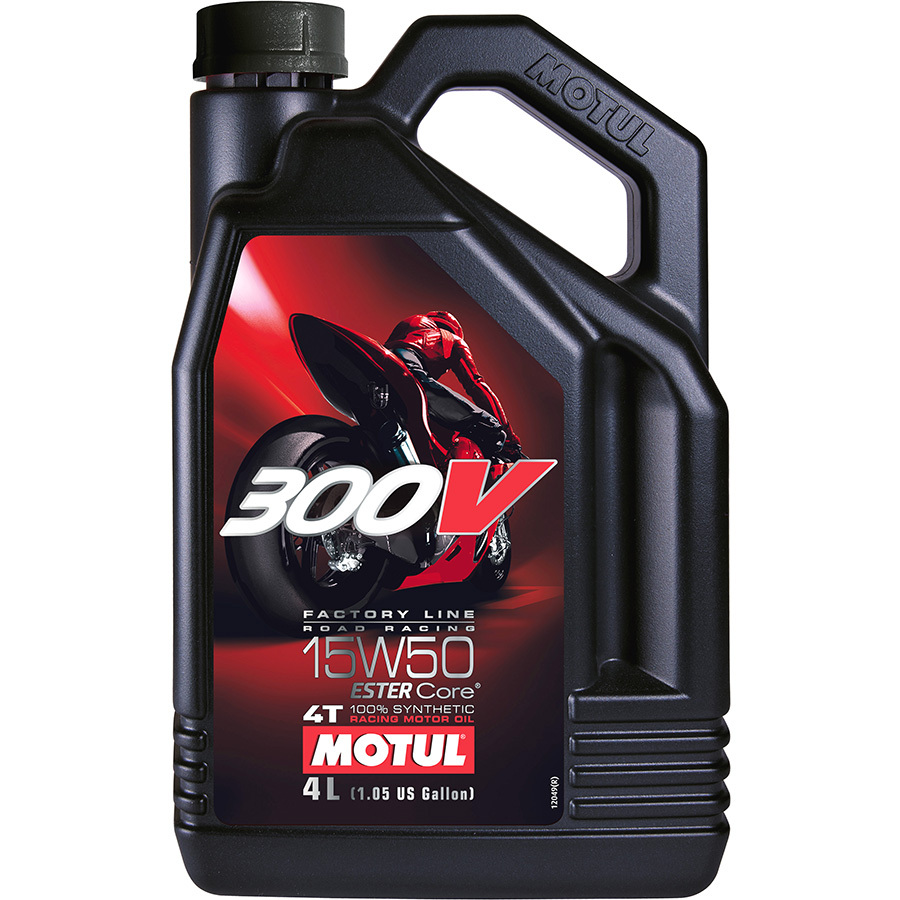 Motul Масло 4-х тактное Motul 300V 4T Factory Line Road Racing 15W-50 4л